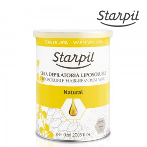 Starpil Natural strip wax Wax tin 800g